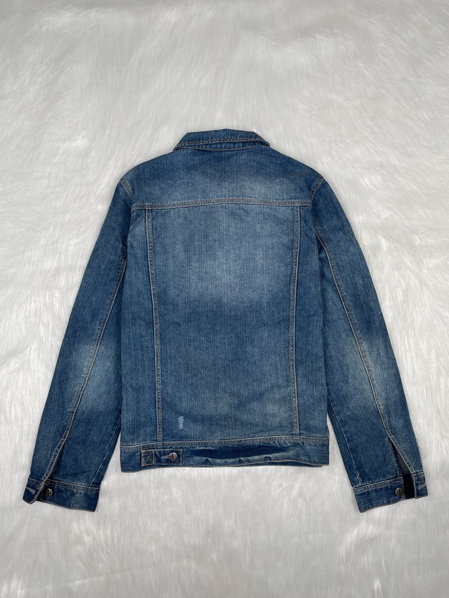 Thrifted Denim Jacket - Size XL