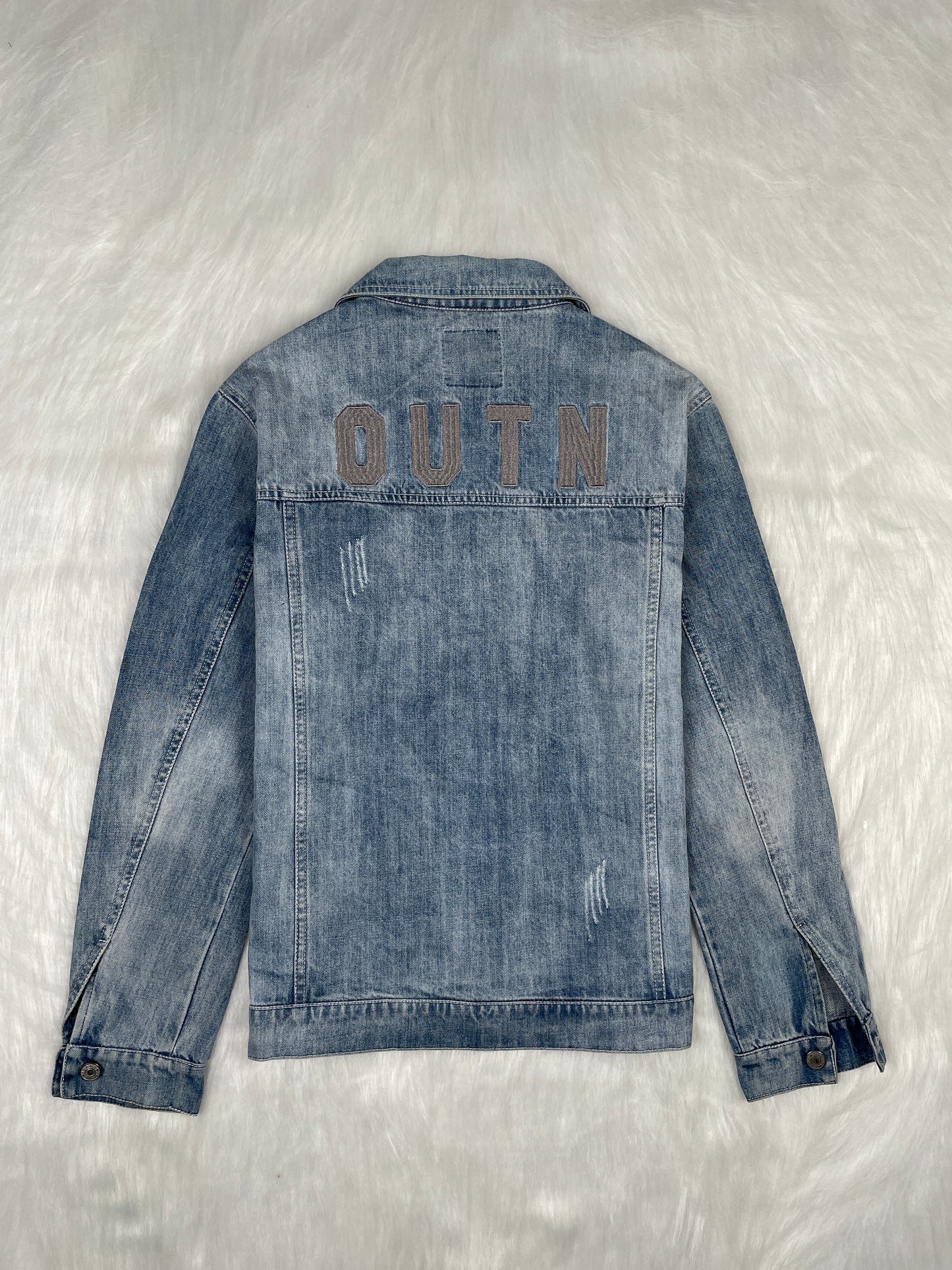 Thrifted Denim Jacket - Size L