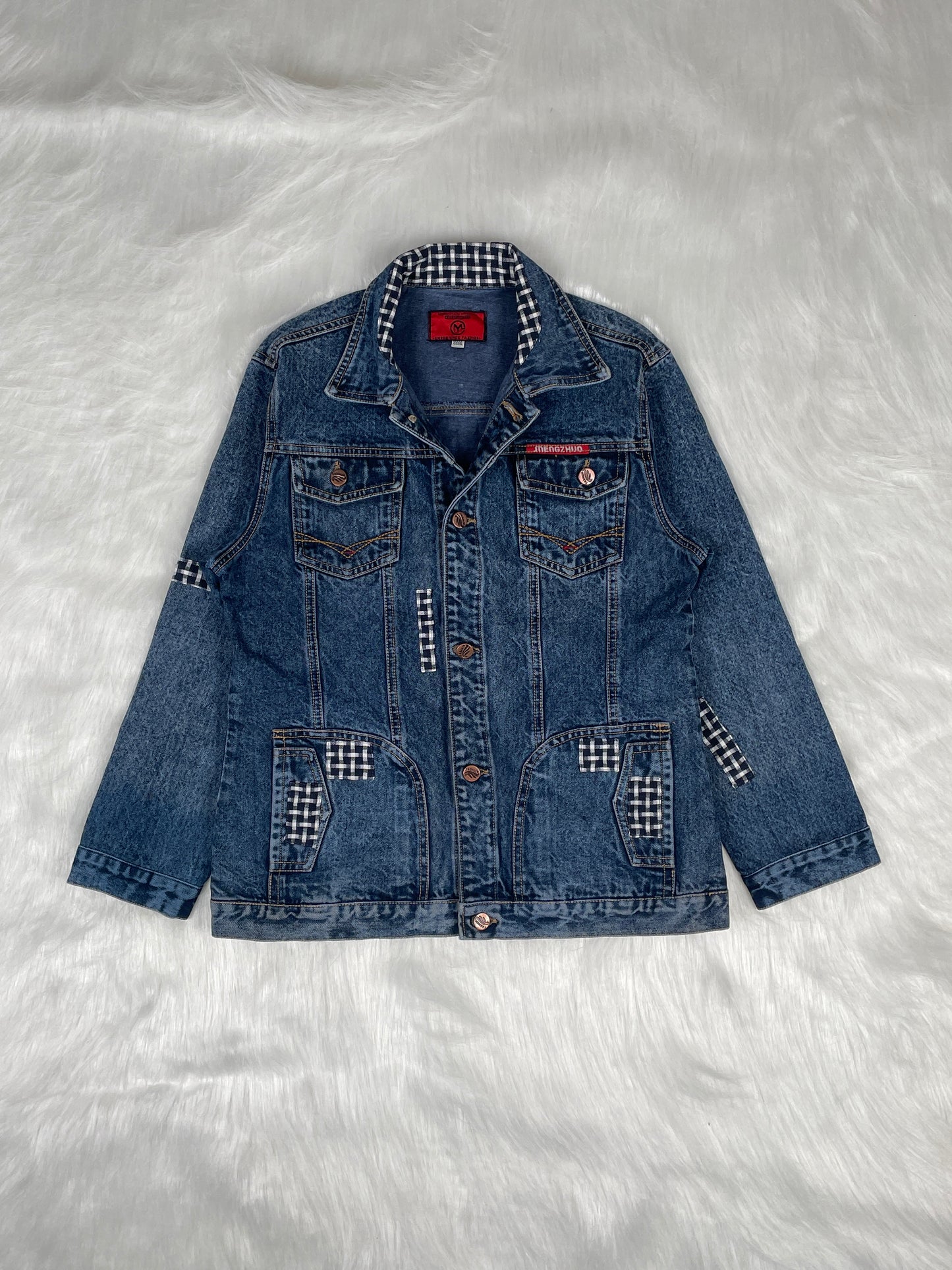 Thrifted Denim Jacket - Size L