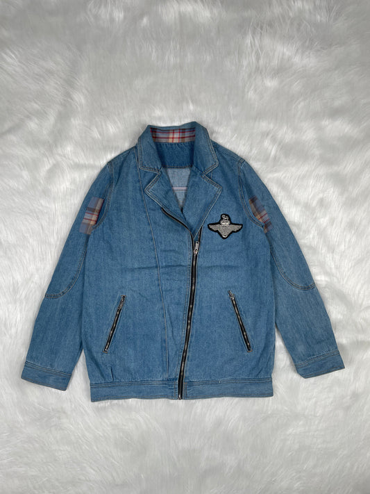 Thrifted Denim Jacket - Size L