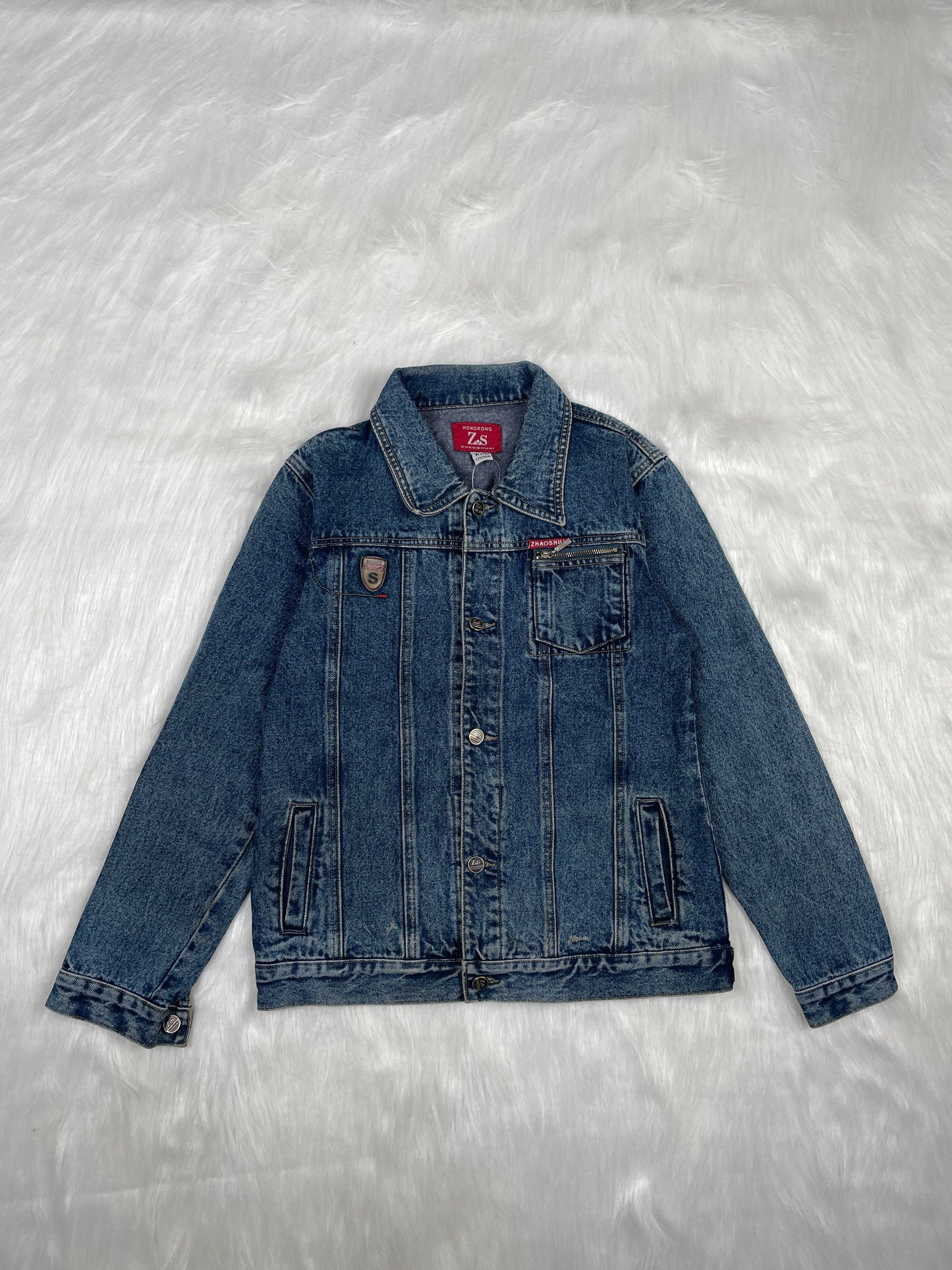 Thrifted Denim Jacket - Size M