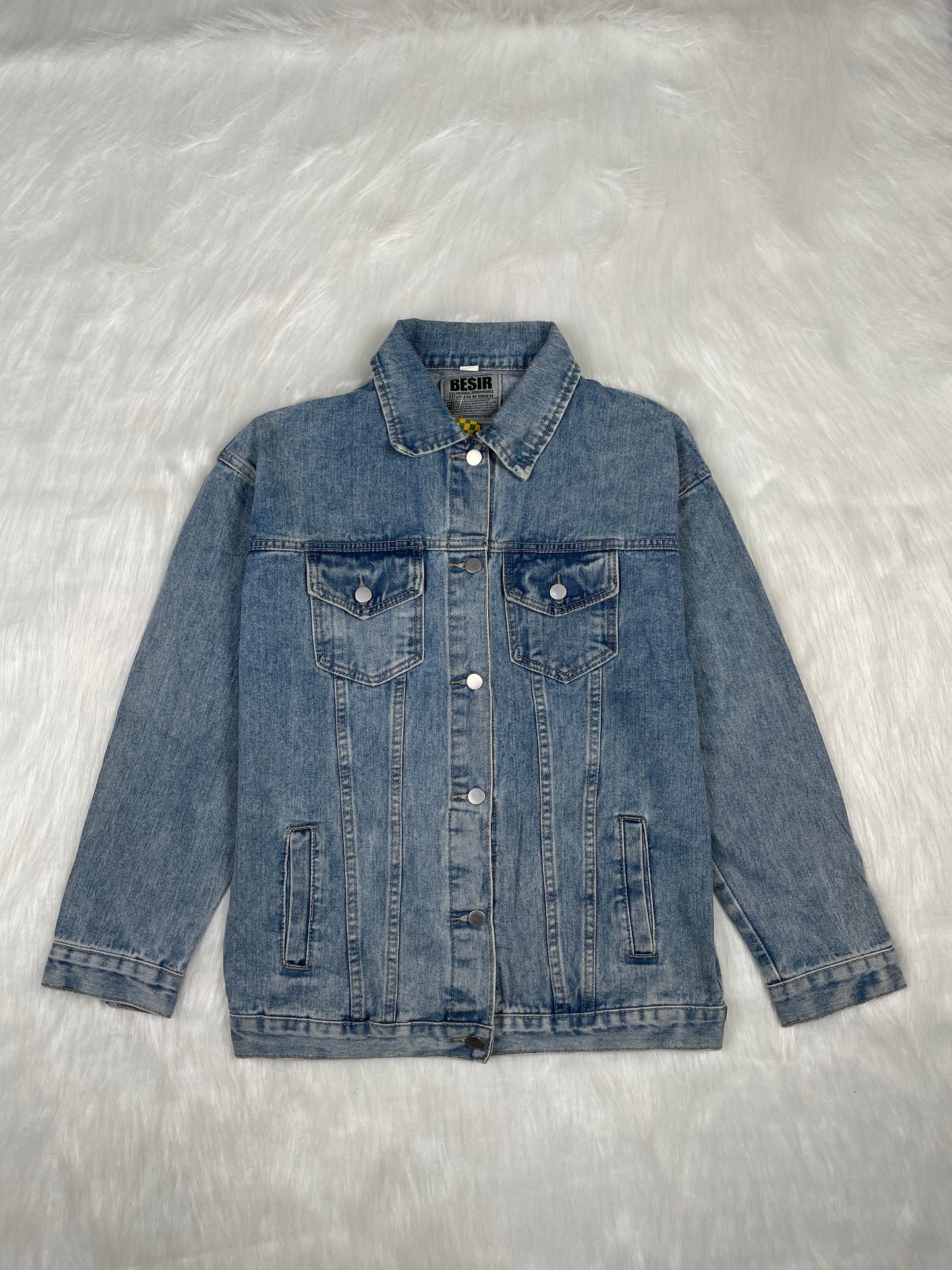 Thrifted Denim Jacket - Size L