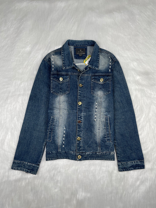 Thrifted Denim Jacket - Size XL