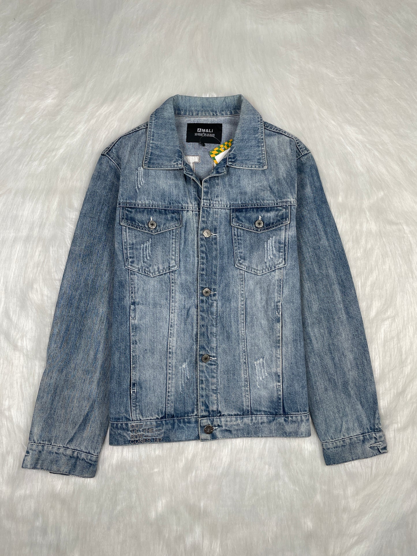 Thrifted Denim Jacket - Size L